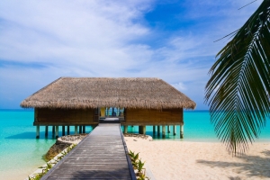 Spa salon on beach